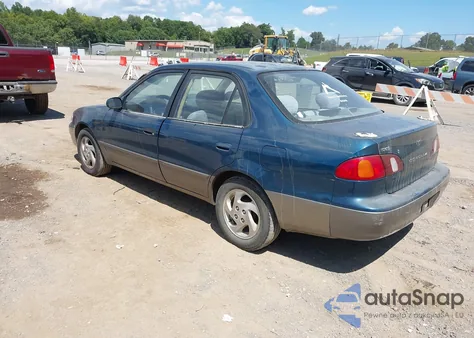 1998 Toyota Corolla Le z USA, uszkodzony, nr VIN 1NXBR18E3WZ111112